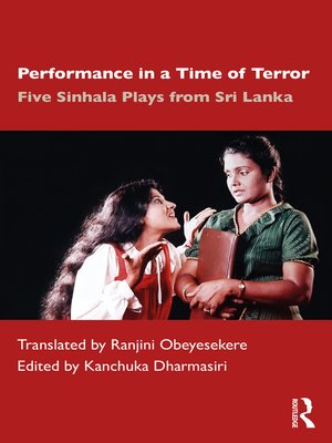 cover image of Performance in a Time of Terror